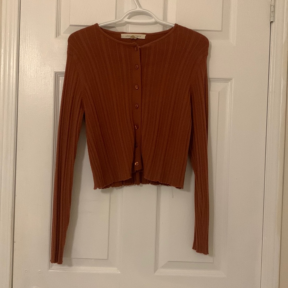 Rust Orange Top